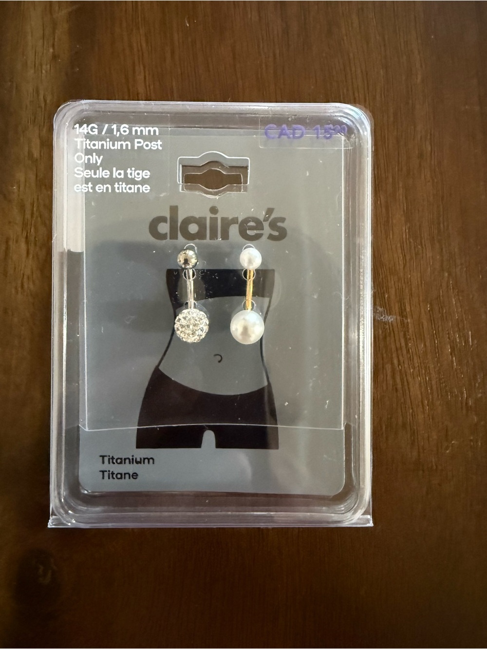 Claire's Silver & White Asymmetrical Dangle Earrings